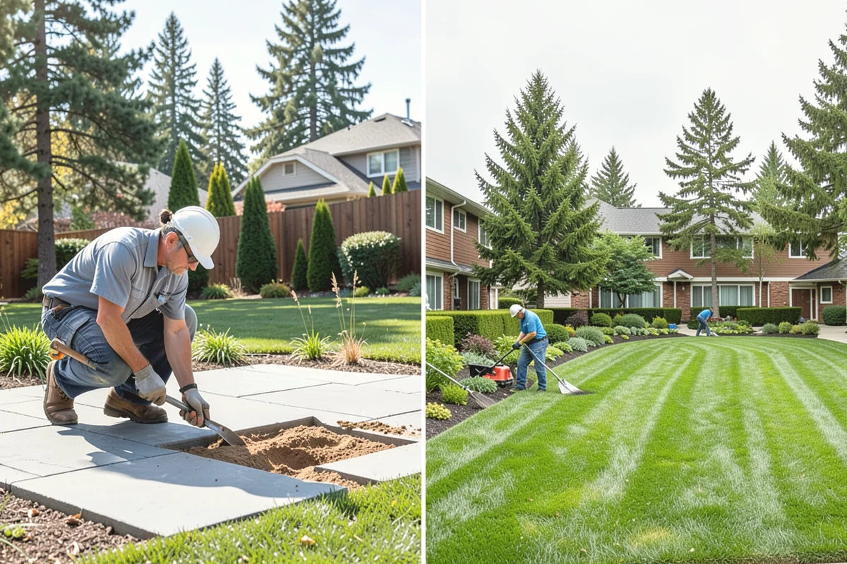 Natural Stone Paver Installation in Tukwila, King County, WA - Assess site drainage and select suitable stone