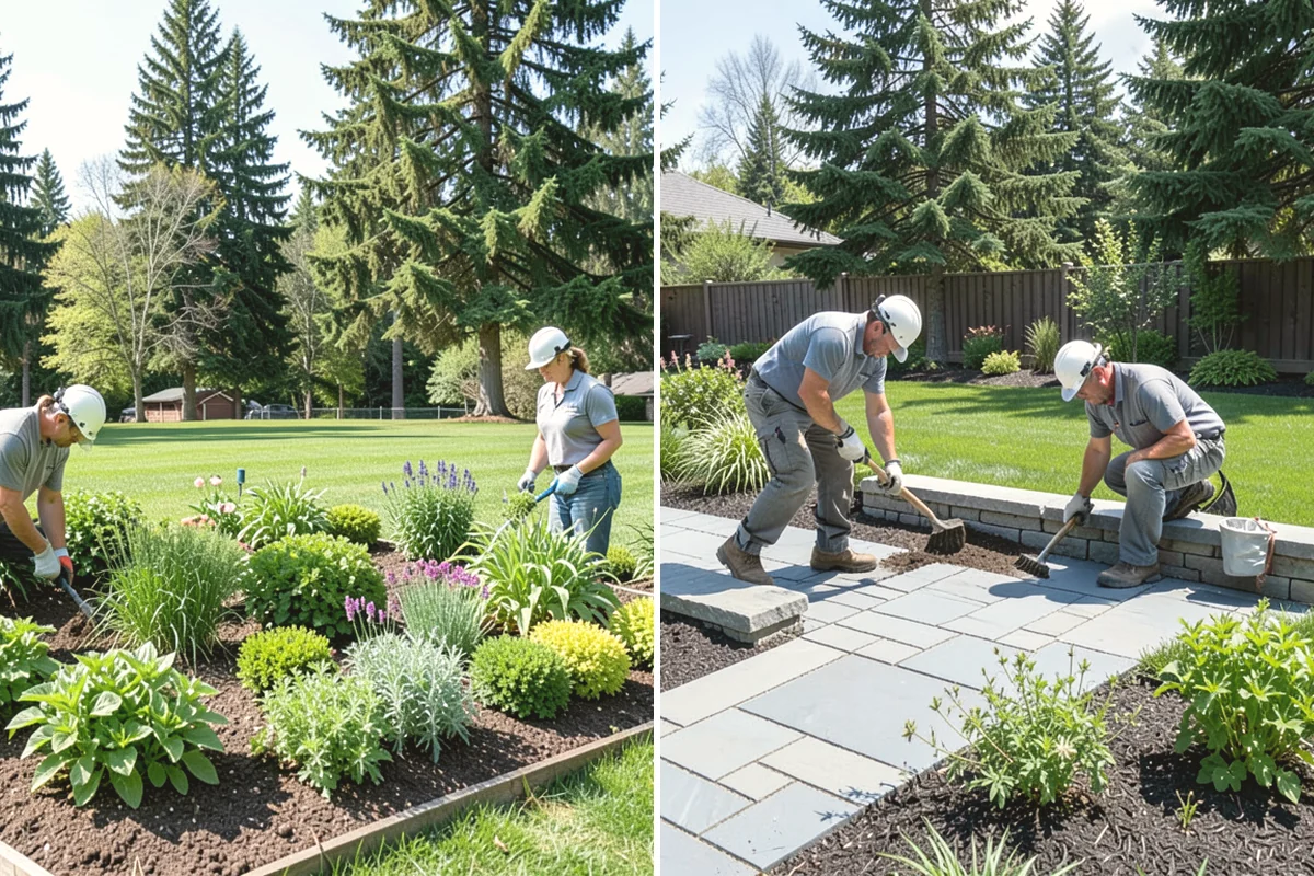 Natural Stone Paver Installation in University Place, Pierce County, WA - Assess site drainage and select suitable stone