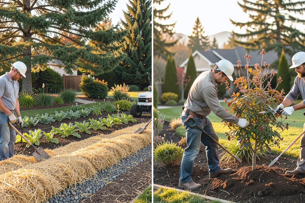 Natural Stone Paver Installation in Wilkeson, Pierce County, WA - Assess site drainage and select suitable stone