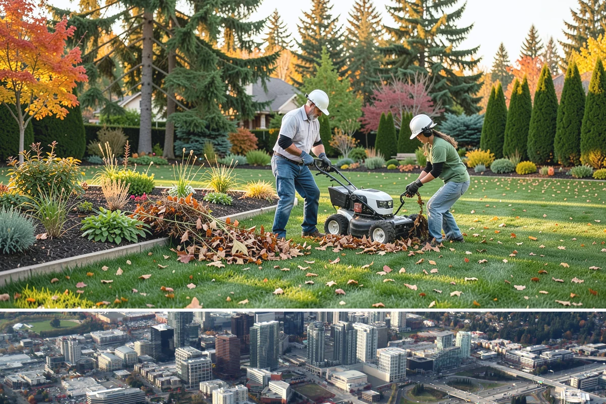 Natural Stone Retaining Wall in Bellevue, King County, WA - Best built in the drier spring and summer months when stone setting and mortar-free fitting go smoothly across the Puget Sound...