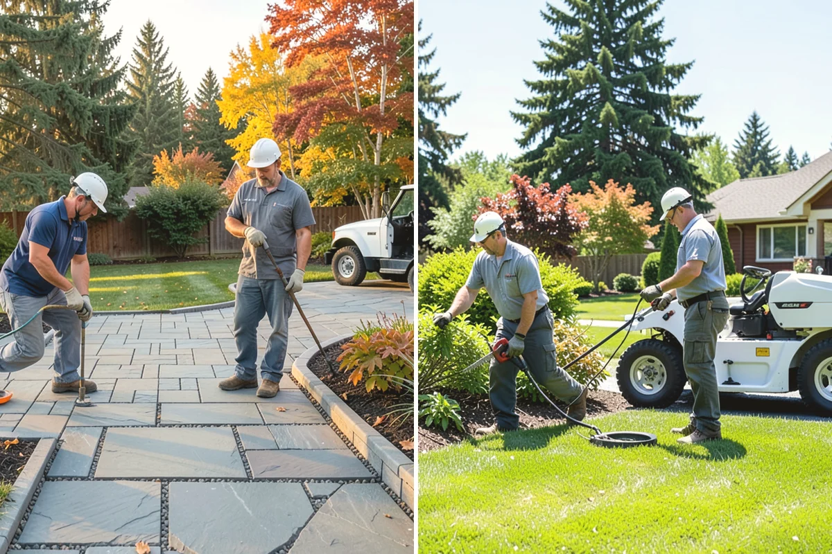 Natural Stone Retaining Wall in Carbonado, Pierce County, WA - Excavate and shape the slope