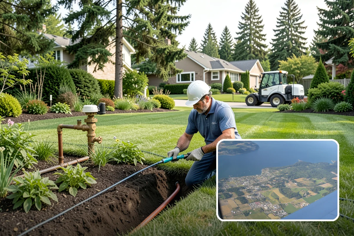 Natural Stone Retaining Wall in Coupeville, Island County, WA - Distinctive, high-end natural appearance