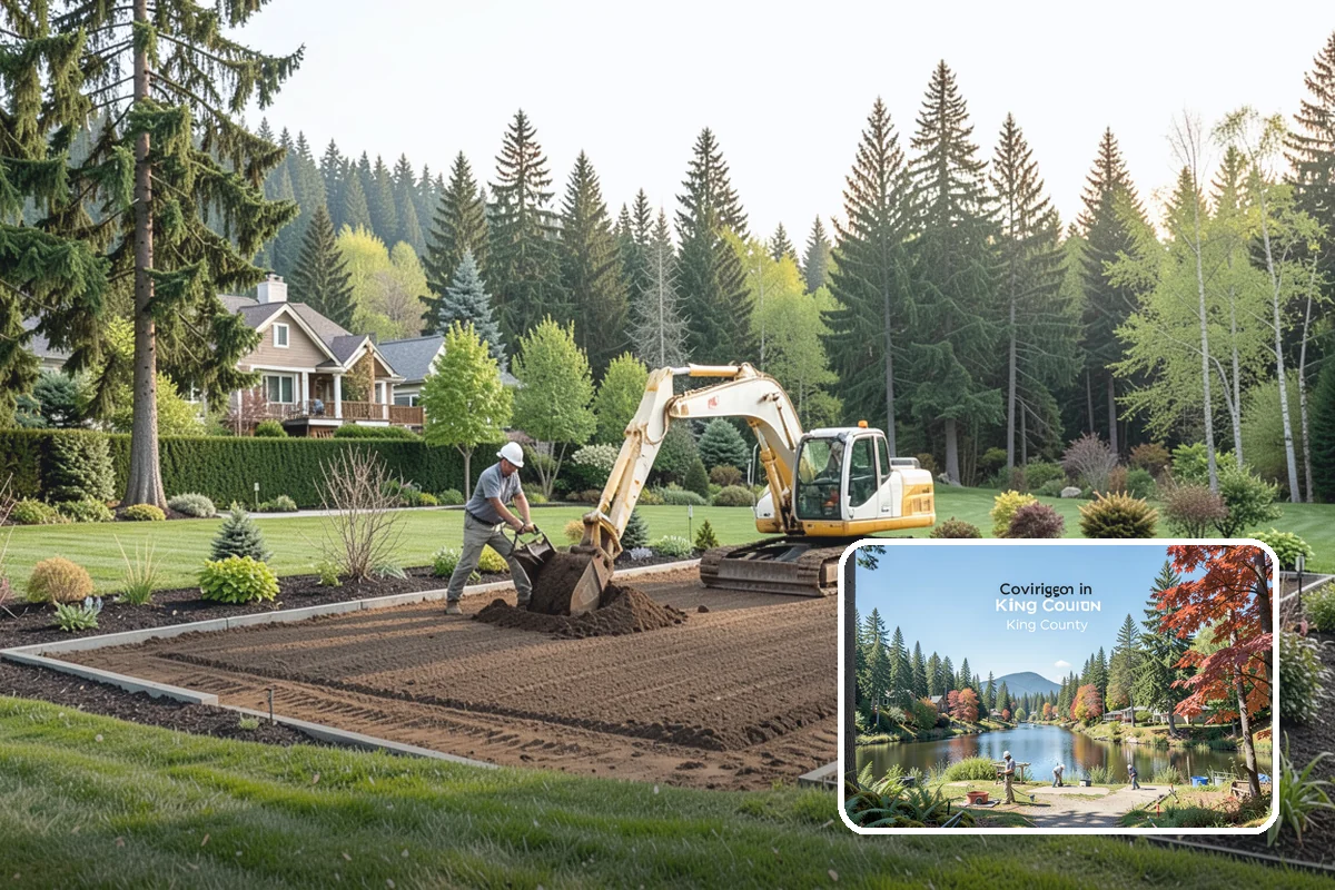 Natural Stone Retaining Wall in Covington, King County, WA - Distinctive, high-end natural appearance