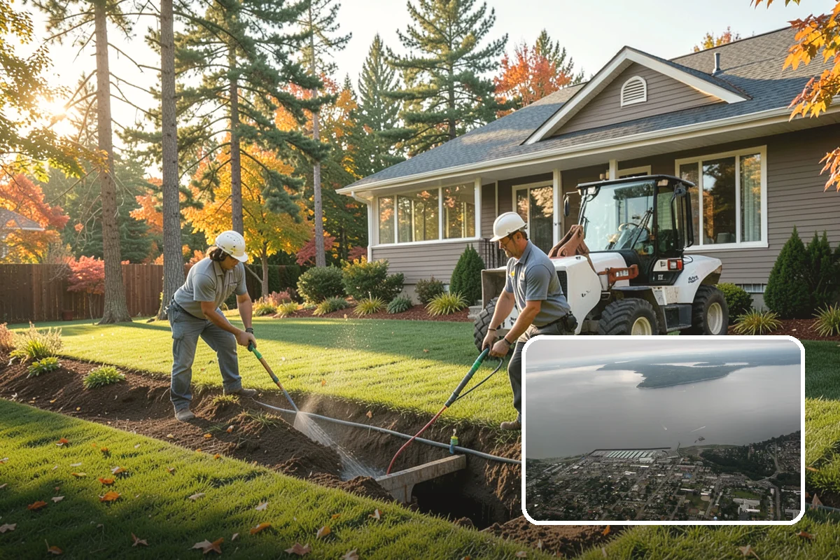 Natural Stone Retaining Wall in Des Moines, King County, WA - Distinctive, high-end natural appearance