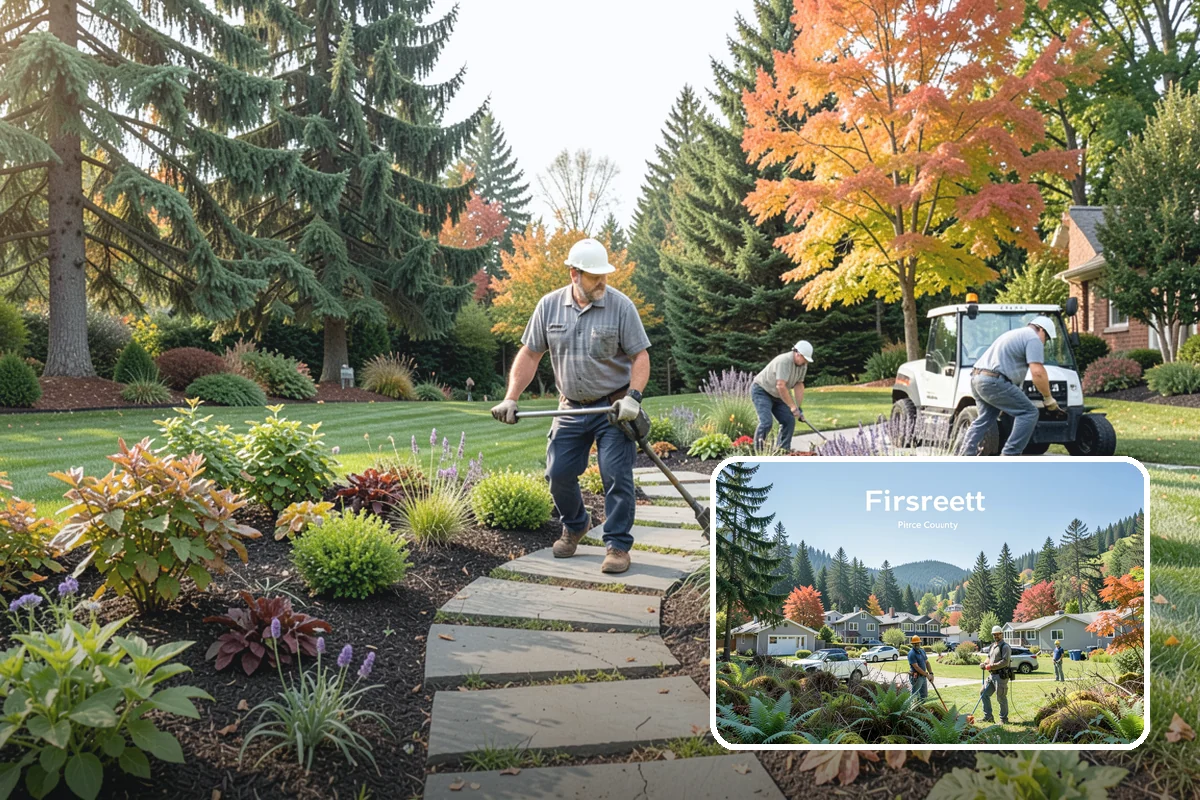 Natural Stone Retaining Wall in Fircrest, Pierce County, WA - Distinctive, high-end natural appearance
