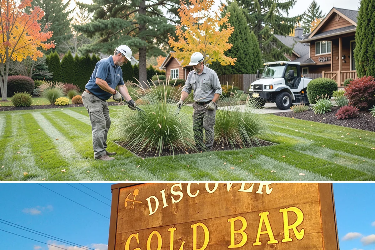 Natural Stone Retaining Wall in Gold Bar, Snohomish County, WA - Best built in the drier spring and summer months when stone setting and mortar-free fitting go smoothly across the Puget Sound...