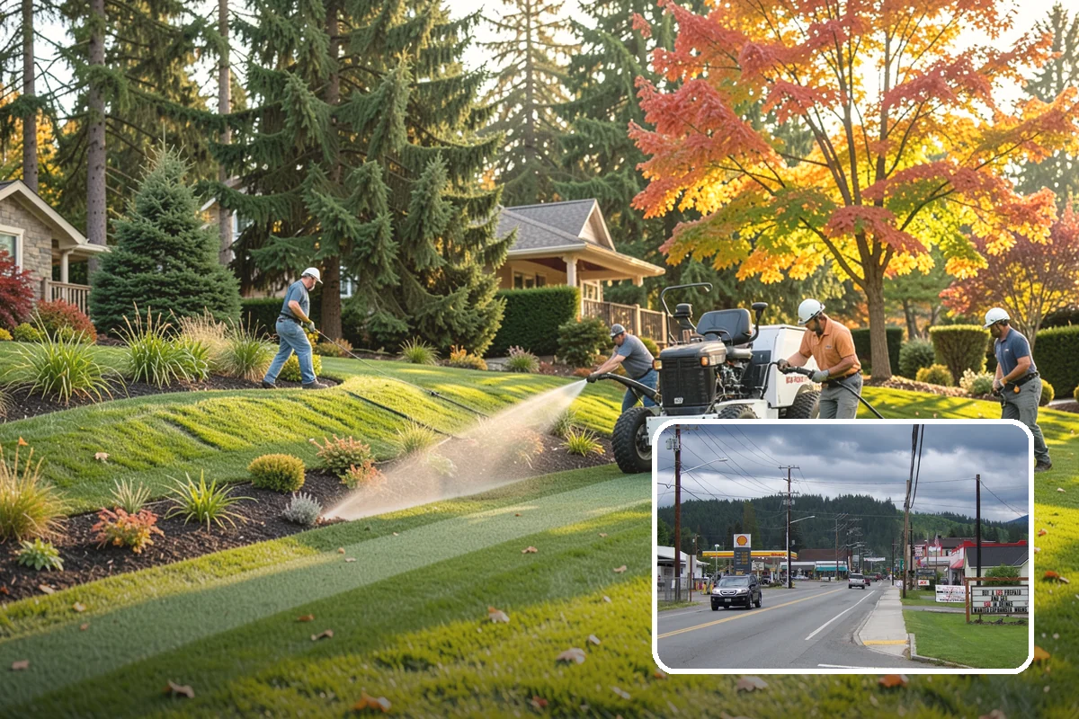 Natural Stone Retaining Wall in Granite Falls, Snohomish County, WA - Distinctive, high-end natural appearance