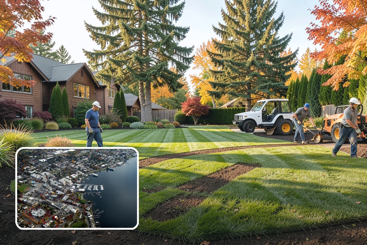 Natural Stone Retaining Wall in Kirkland, King County, WA - Distinctive, high-end natural appearance