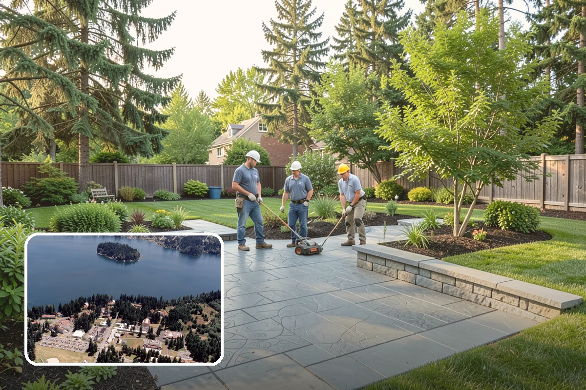 Natural Stone Retaining Wall in Lakewood, Pierce County, WA - Distinctive, high-end natural appearance