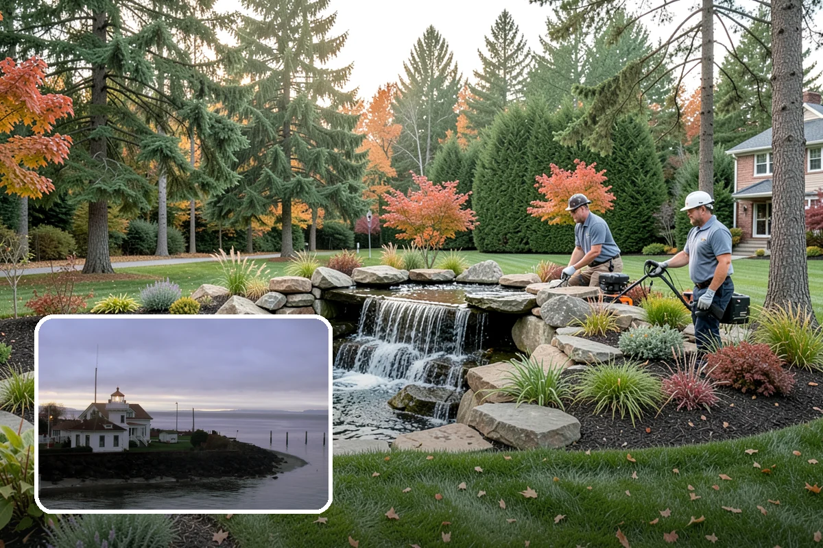 Natural Stone Retaining Wall in Mukilteo, Snohomish County, WA - Distinctive, high-end natural appearance