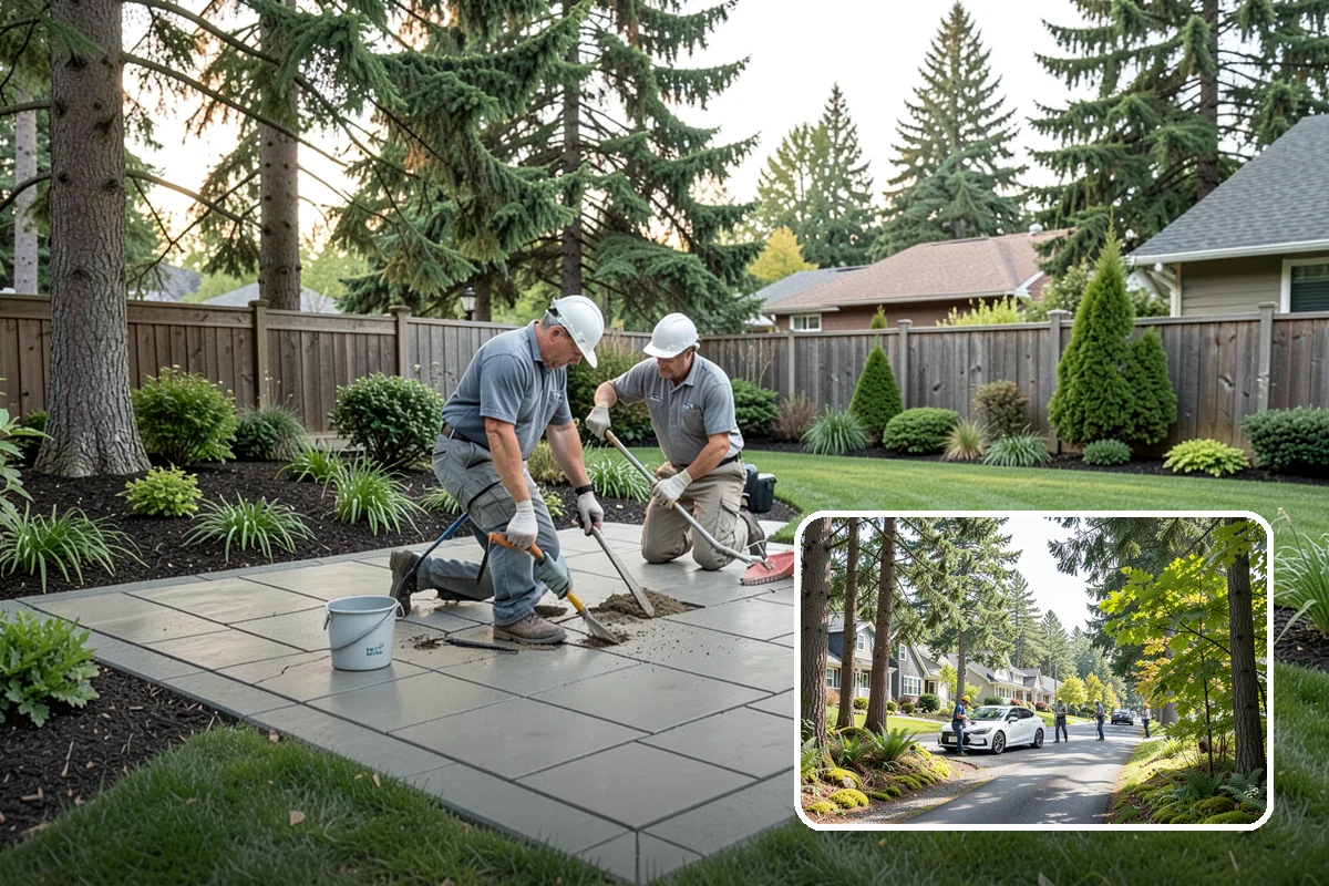 Natural Stone Retaining Wall in Normandy Park, King County, WA - Distinctive, high-end natural appearance