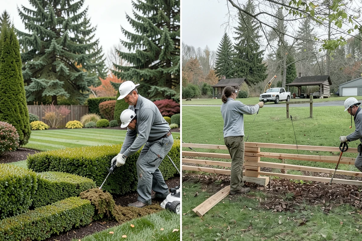 Natural Stone Retaining Wall in Normandy Park, King County, WA - Excavate and shape the slope