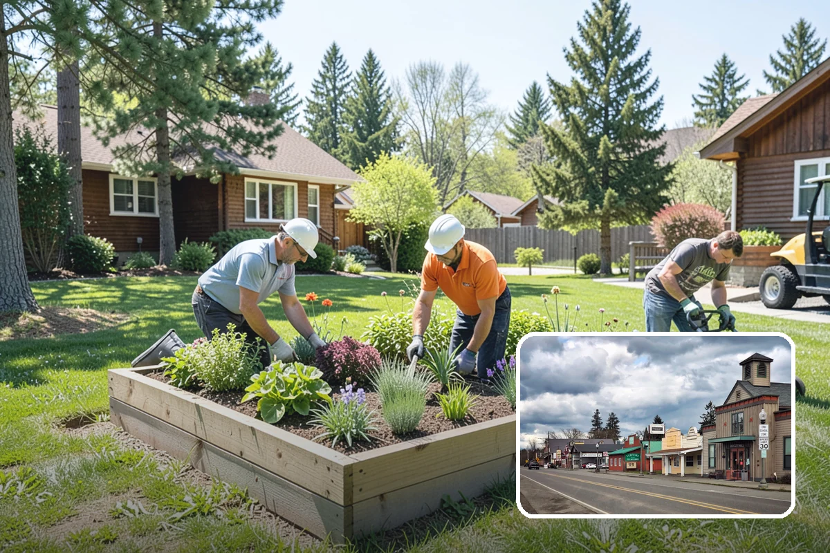 Natural Stone Retaining Wall in Roy, Pierce County, WA - Distinctive, high-end natural appearance
