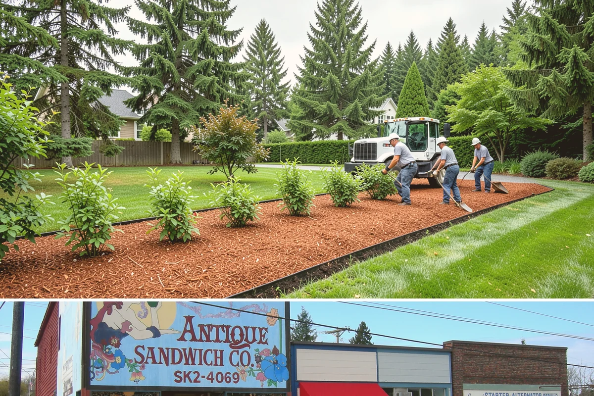 Natural Stone Retaining Wall in Ruston, Pierce County, WA - Best built in the drier spring and summer months when stone setting and mortar-free fitting go smoothly across the Puget Sound...