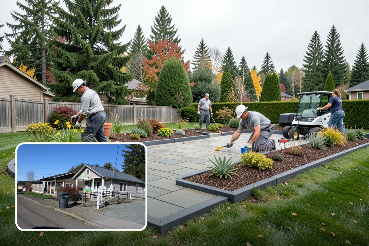 Natural Stone Retaining Wall in South Prairie, Pierce County, WA - Distinctive, high-end natural appearance
