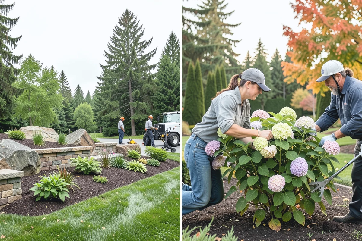 Natural Stone Retaining Wall in South Prairie, Pierce County, WA - Excavate and shape the slope