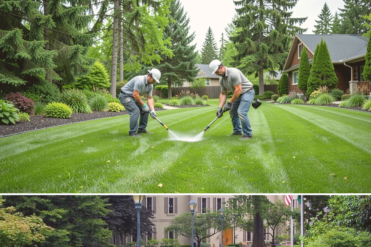 Natural Stone Retaining Wall in Woodinville, King County, WA - Best built in the drier spring and summer months when stone setting and mortar-free fitting go smoothly across the Puget Sound...