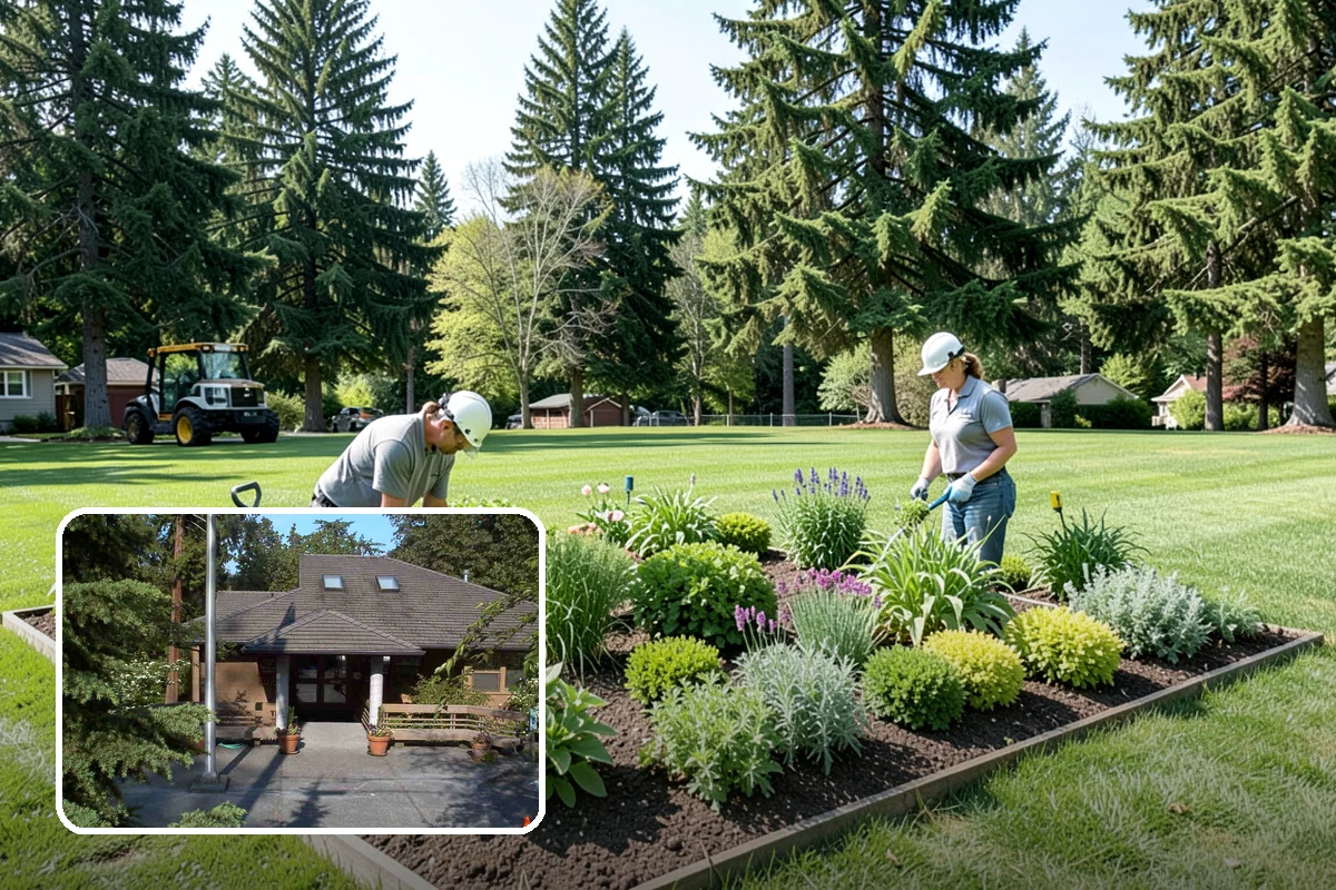 Natural Stone Retaining Wall in Yarrow Point, King County, WA - Distinctive, high-end natural appearance