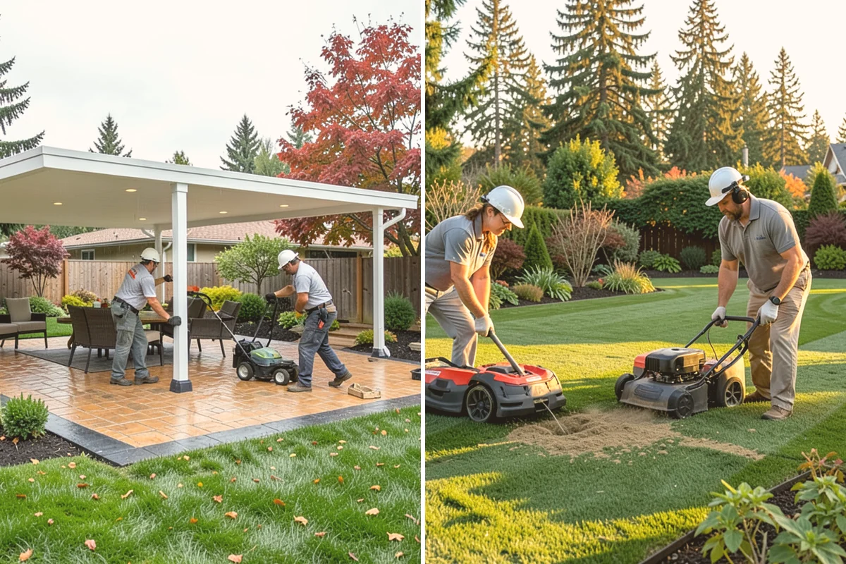 New Lawn Installation in Algona, King County, WA - Survey the lot for soil type, grade, and drainage