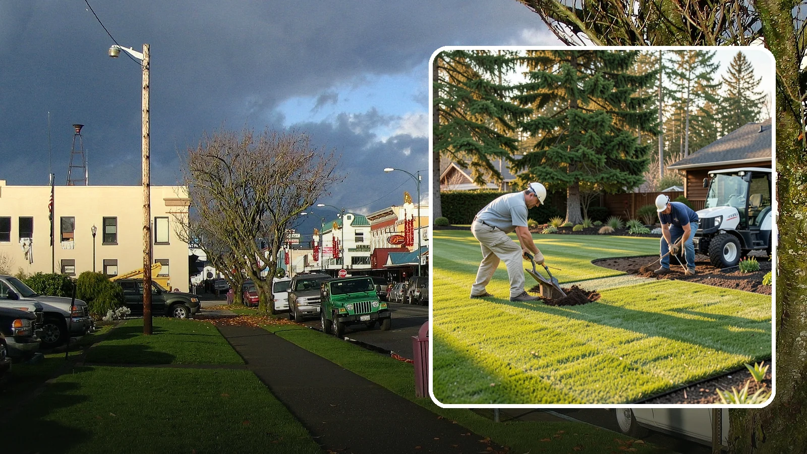 New Lawn Installation in Arlington, Snohomish County, WA - We build a brand-new lawn from bare ground, engineering the soil and grade for lasting health in the Northwest climate.