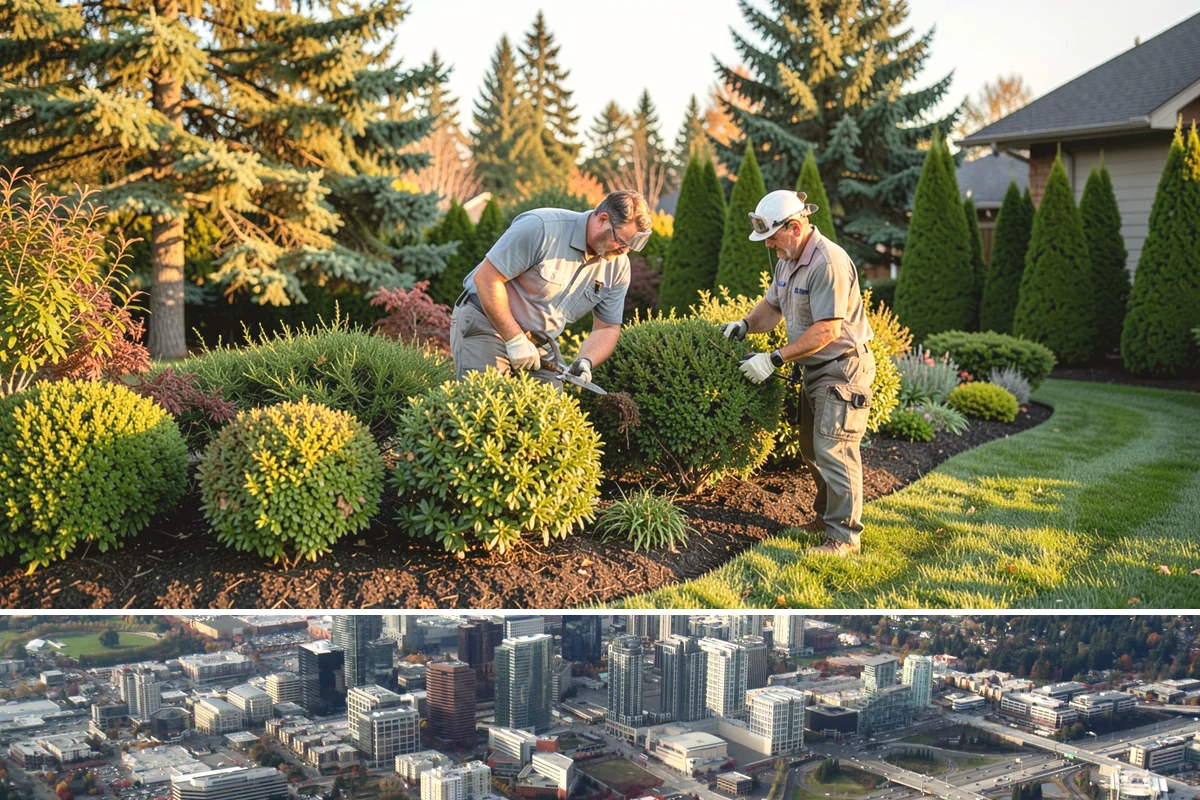 New Lawn Installation in Bellevue, King County, WA - Aim for spring or early fall installation so mild temperatures and natural rainfall help the new lawn establish before summer...