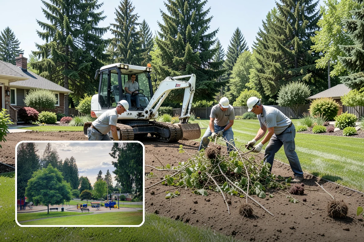 New Lawn Installation in Bonney Lake, Pierce County, WA - Custom soil and grading built for long-term lawn health