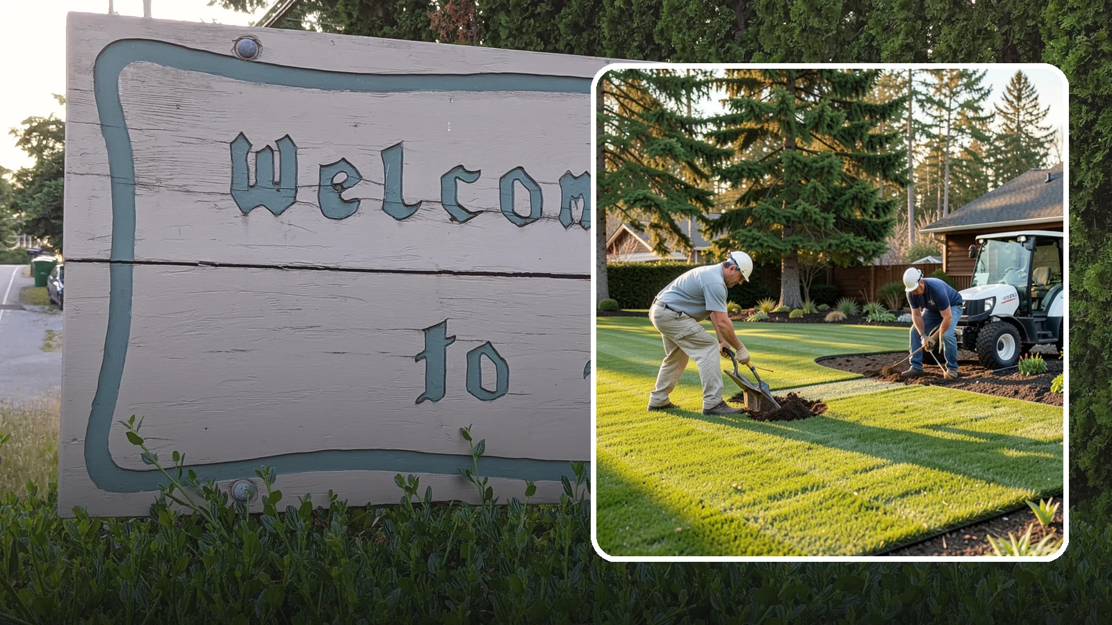 New Lawn Installation in Brier, Snohomish County, WA - We build a brand-new lawn from bare ground, engineering the soil and grade for lasting health in the Northwest climate.