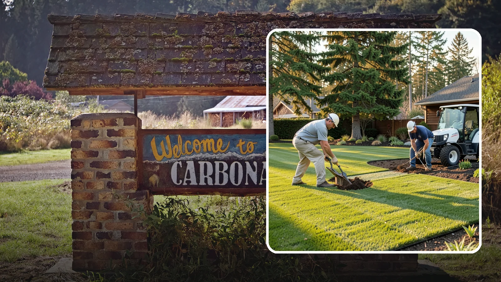 New Lawn Installation in Carbonado, Pierce County, WA - We build a brand-new lawn from bare ground, engineering the soil and grade for lasting health in the Northwest climate.