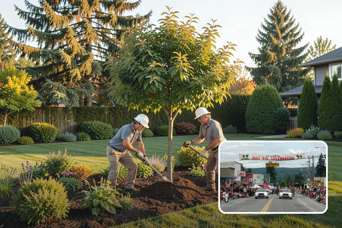 New Lawn Installation in Carnation, King County, WA - Custom soil and grading built for long-term lawn health