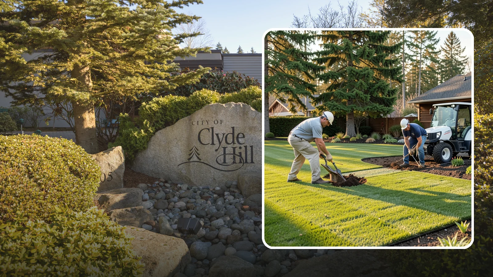 New Lawn Installation in Clyde Hill, King County, WA - We build a brand-new lawn from bare ground, engineering the soil and grade for lasting health in the Northwest climate.