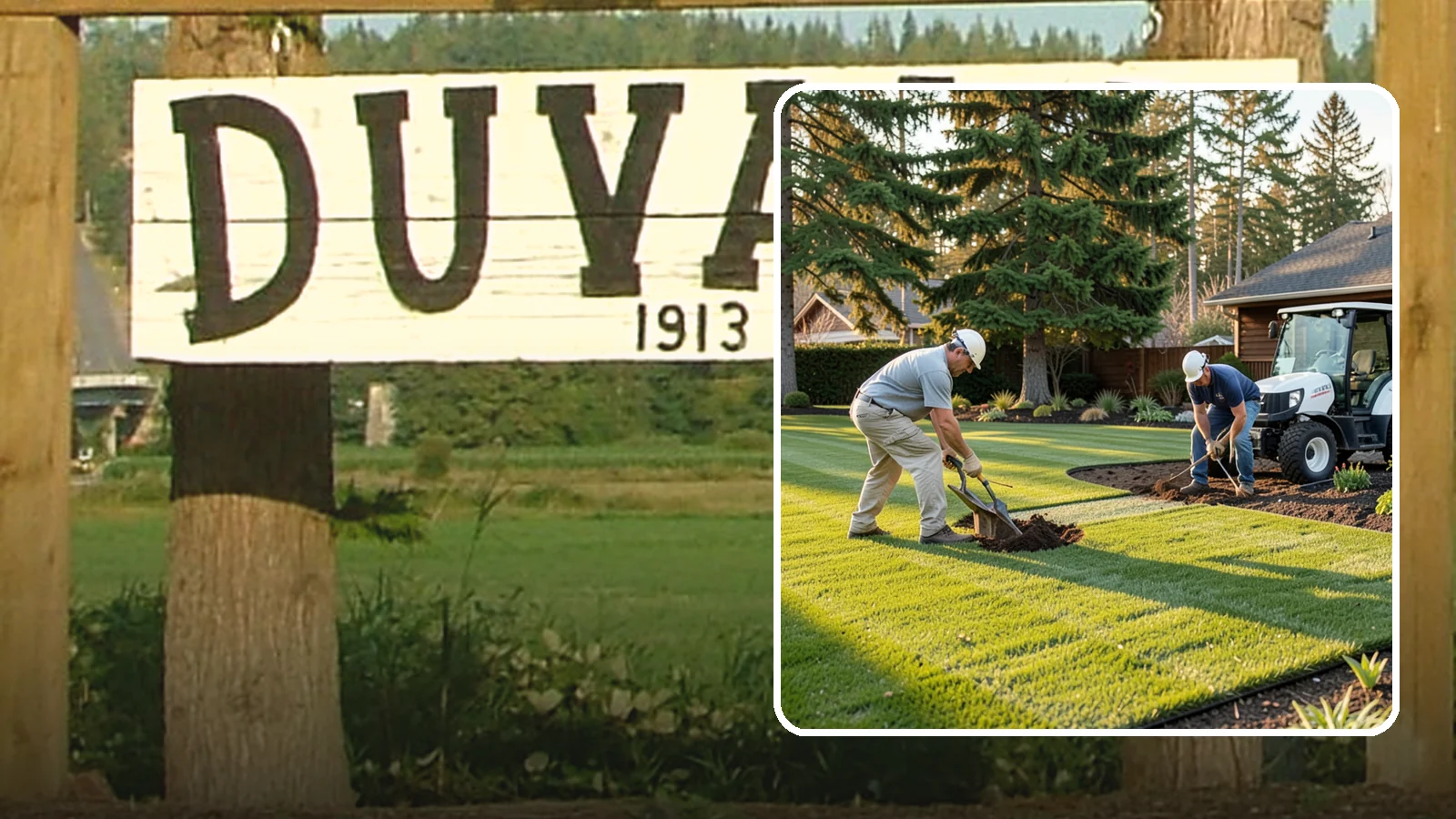 New Lawn Installation in Duvall, King County, WA - We build a brand-new lawn from bare ground, engineering the soil and grade for lasting health in the Northwest climate.