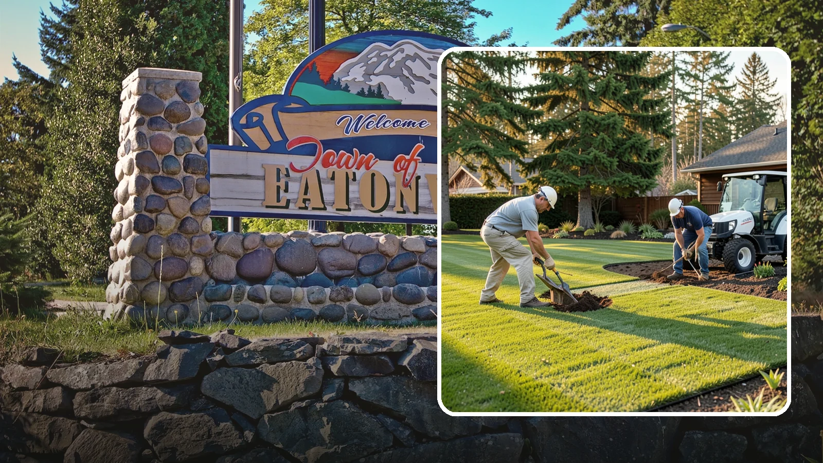 New Lawn Installation in Eatonville, Pierce County, WA - We build a brand-new lawn from bare ground, engineering the soil and grade for lasting health in the Northwest climate.