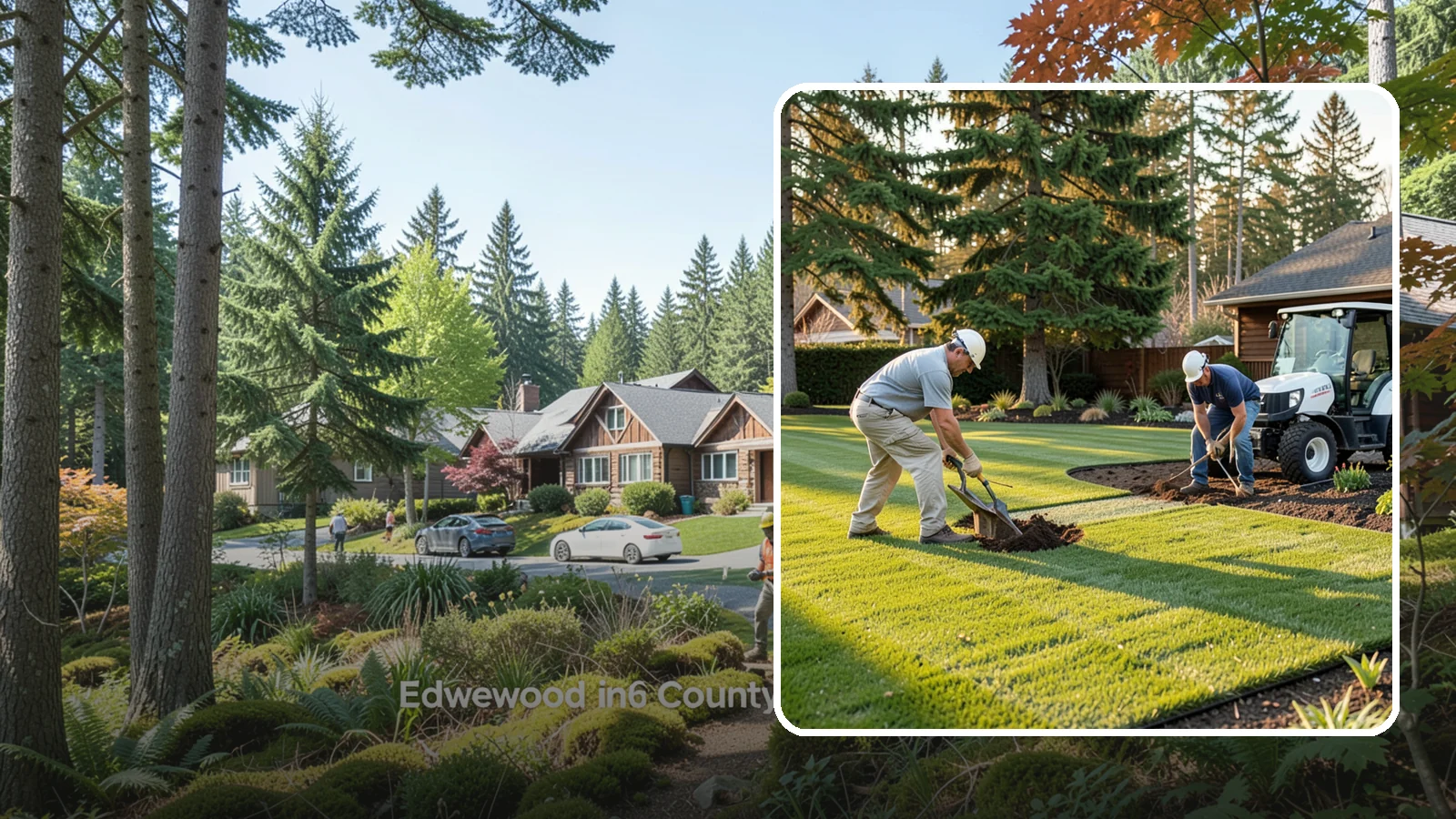 New Lawn Installation in Edgewood, Pierce County, WA - We build a brand-new lawn from bare ground, engineering the soil and grade for lasting health in the Northwest climate.