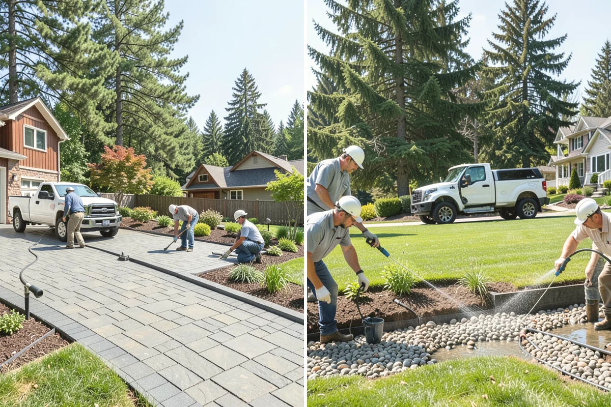 New Lawn Installation in Edgewood, Pierce County, WA - Survey the lot for soil type, grade, and drainage