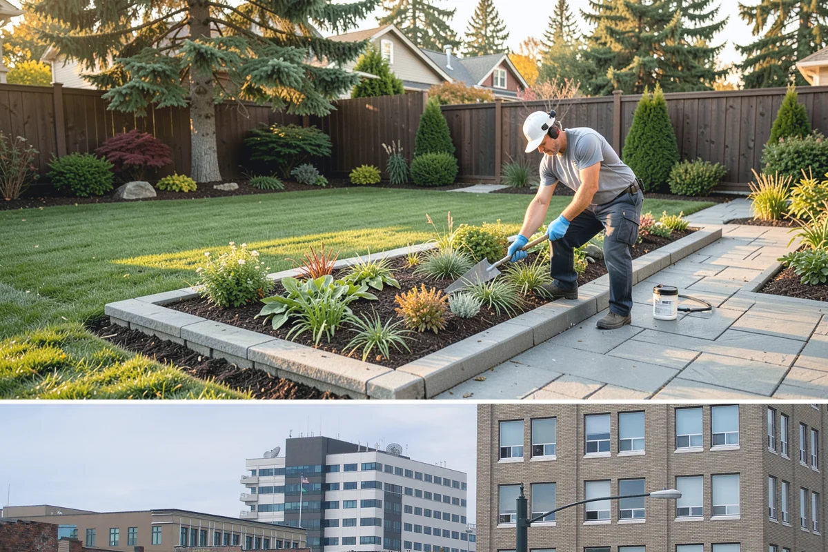 New Lawn Installation in Everett, Snohomish County, WA - Aim for spring or early fall installation so mild temperatures and natural rainfall help the new lawn establish before summer...