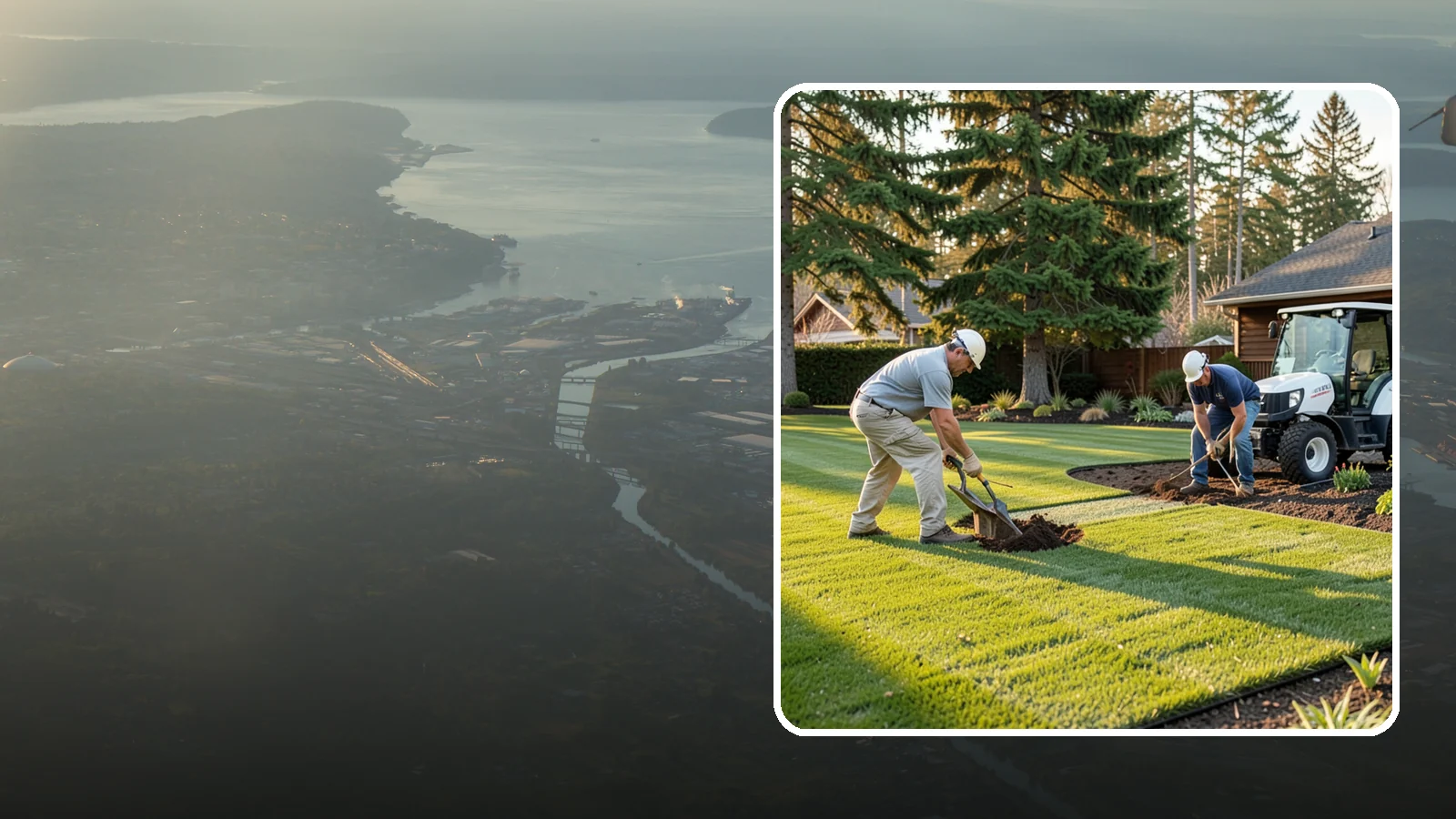 New Lawn Installation in Fife, Pierce County, WA - We build a brand-new lawn from bare ground, engineering the soil and grade for lasting health in the Northwest climate.