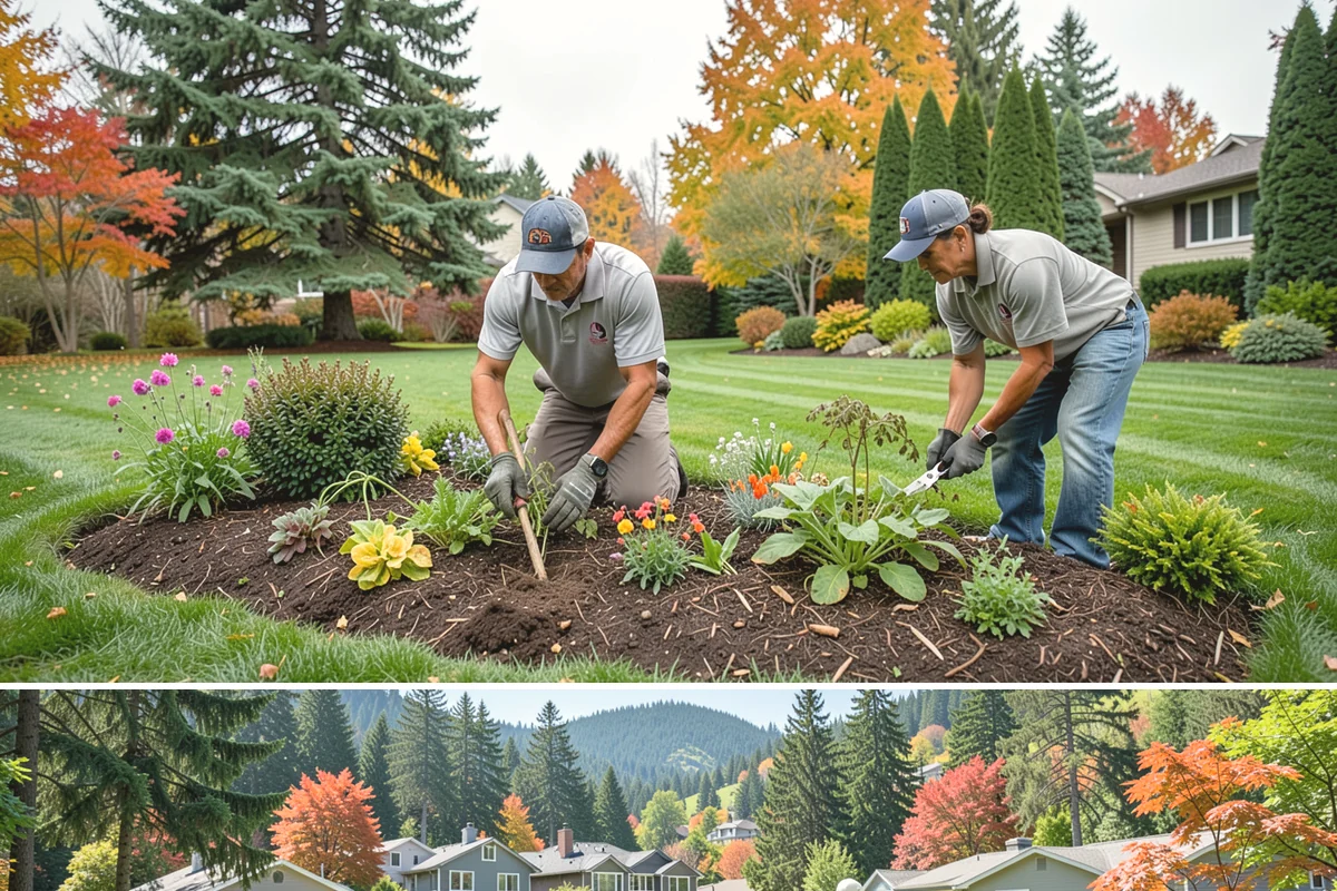 New Lawn Installation in Fircrest, Pierce County, WA - Aim for spring or early fall installation so mild temperatures and natural rainfall help the new lawn establish before summer...