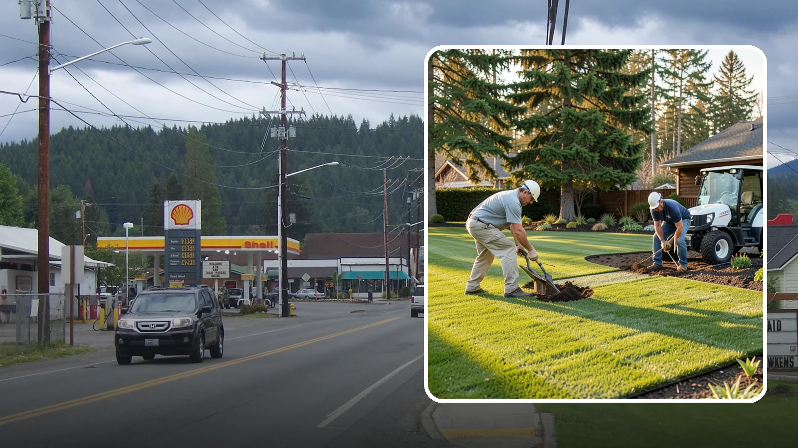 New Lawn Installation in Granite Falls, Snohomish County, WA - We build a brand-new lawn from bare ground, engineering the soil and grade for lasting health in the Northwest climate.