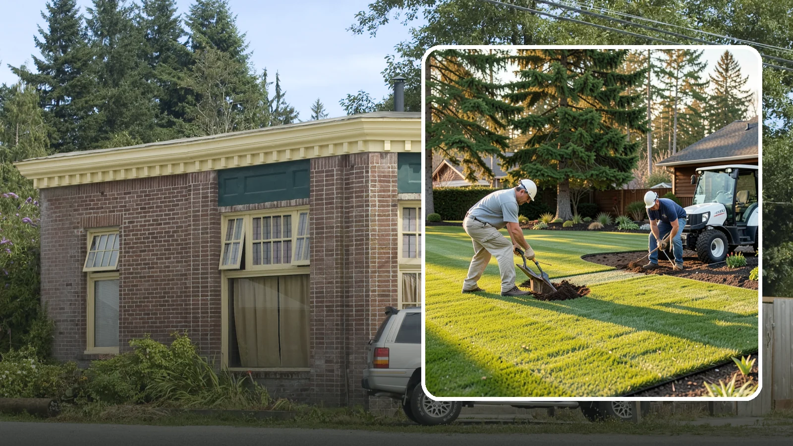 New Lawn Installation in Hamilton, Skagit County, WA - We build a brand-new lawn from bare ground, engineering the soil and grade for lasting health in the Northwest climate.