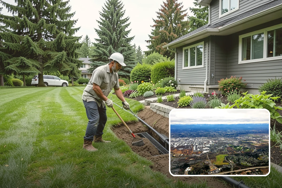 New Lawn Installation in Kent, King County, WA - Custom soil and grading built for long-term lawn health
