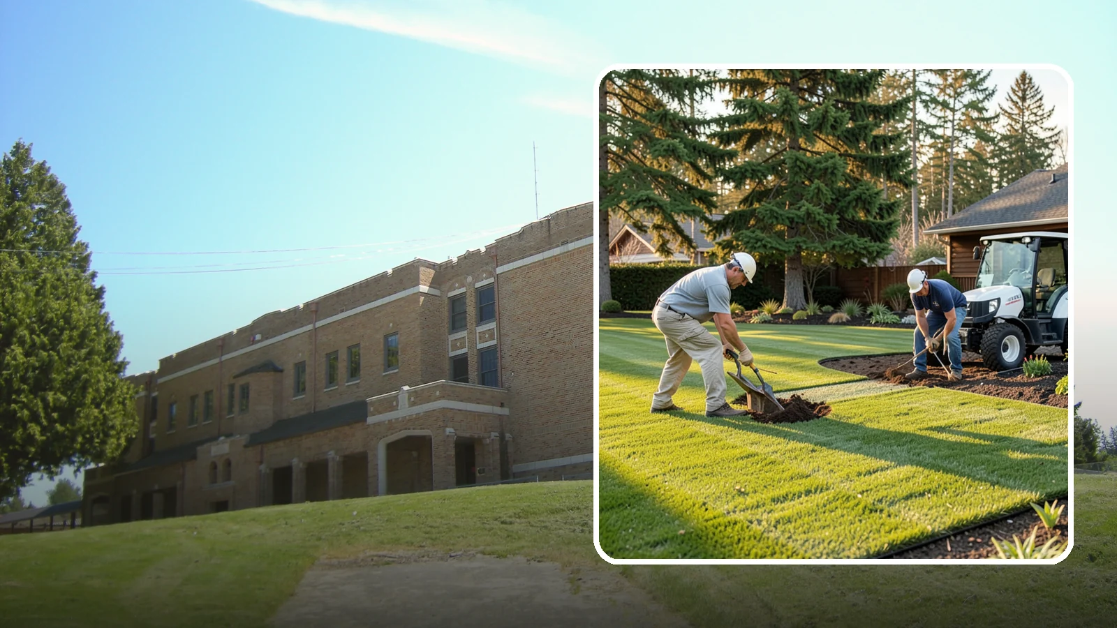 New Lawn Installation in Maple Valley, King County, WA - We build a brand-new lawn from bare ground, engineering the soil and grade for lasting health in the Northwest climate.