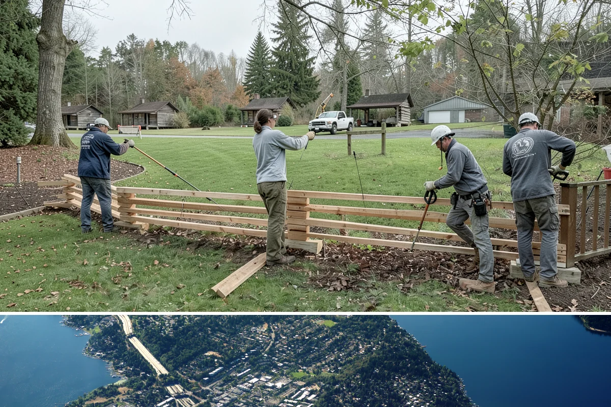 New Lawn Installation in Mercer Island, King County, WA - Aim for spring or early fall installation so mild temperatures and natural rainfall help the new lawn establish before summer...