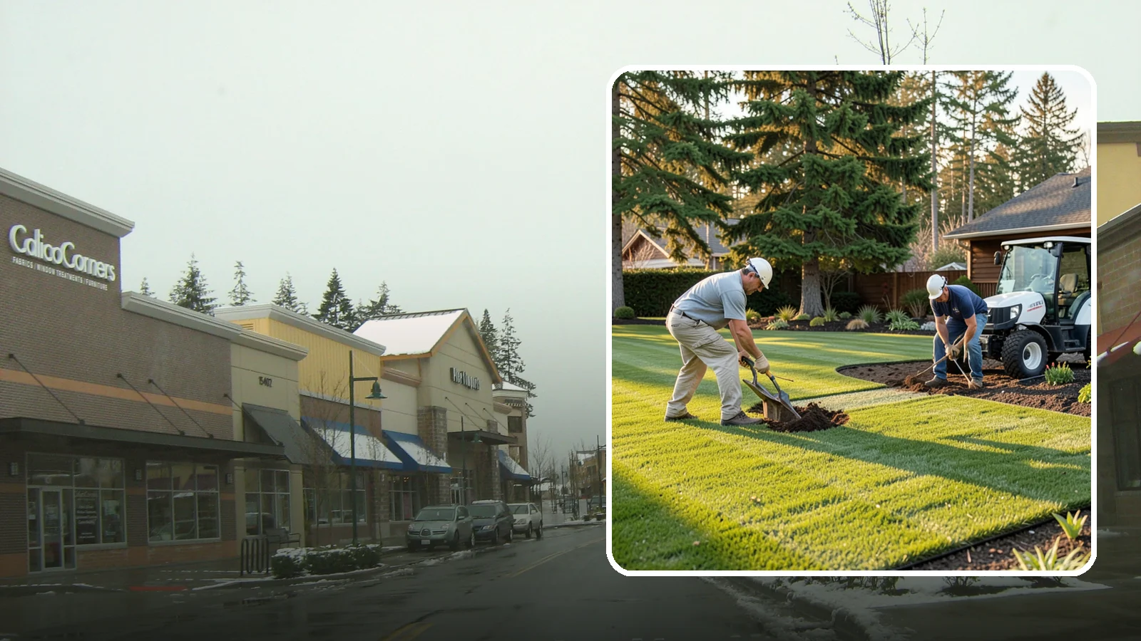 New Lawn Installation in Mill Creek, Snohomish County, WA - We build a brand-new lawn from bare ground, engineering the soil and grade for lasting health in the Northwest climate.