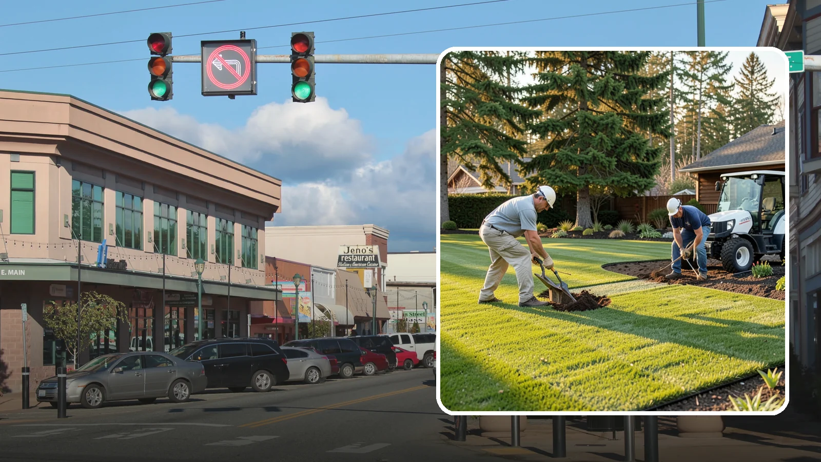 New Lawn Installation in Monroe, Snohomish County, WA - We build a brand-new lawn from bare ground, engineering the soil and grade for lasting health in the Northwest climate.