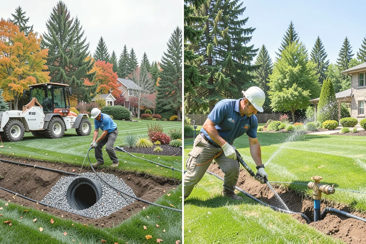 New Lawn Installation in Monroe, Snohomish County, WA - Survey the lot for soil type, grade, and drainage