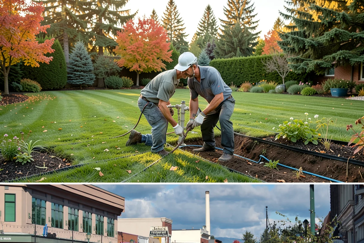New Lawn Installation in Monroe, Snohomish County, WA - Aim for spring or early fall installation so mild temperatures and natural rainfall help the new lawn establish before summer...