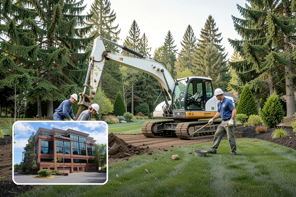 New Lawn Installation in Mountlake Terrace, Snohomish County, WA - Custom soil and grading built for long-term lawn health