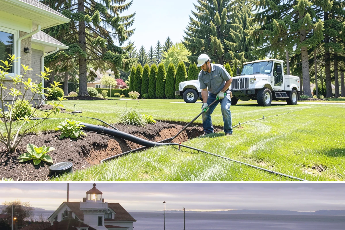New Lawn Installation in Mukilteo, Snohomish County, WA - Aim for spring or early fall installation so mild temperatures and natural rainfall help the new lawn establish before summer...