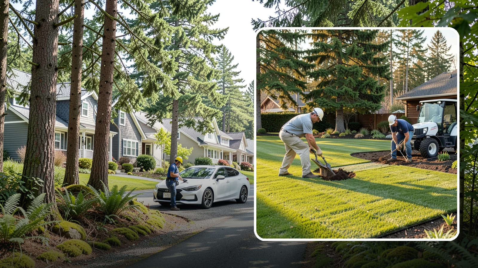 New Lawn Installation in Normandy Park, King County, WA - We build a brand-new lawn from bare ground, engineering the soil and grade for lasting health in the Northwest climate.