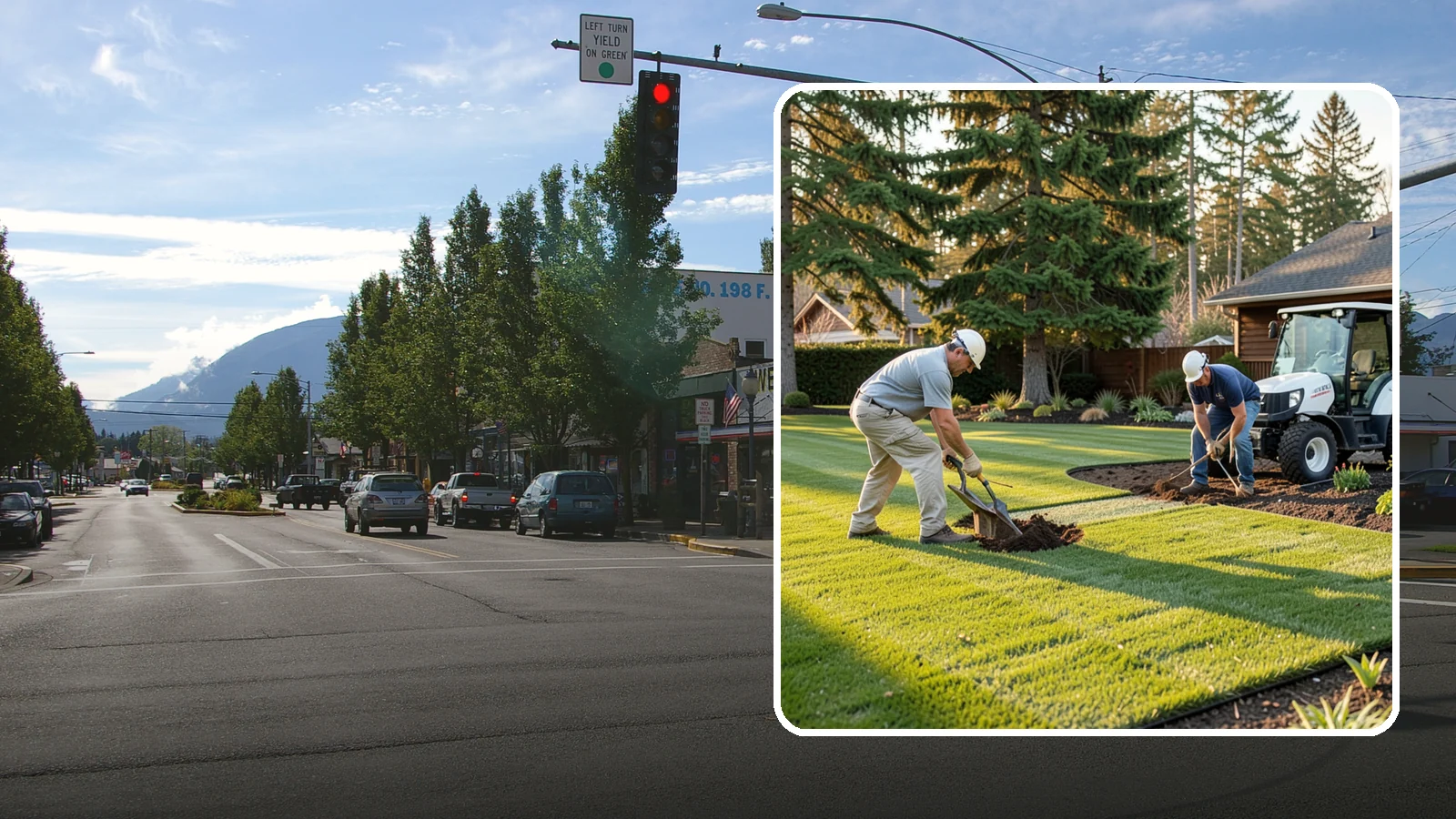 New Lawn Installation in North Bend, King County, WA - We build a brand-new lawn from bare ground, engineering the soil and grade for lasting health in the Northwest climate.